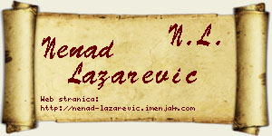 Nenad Lazarević vizit kartica